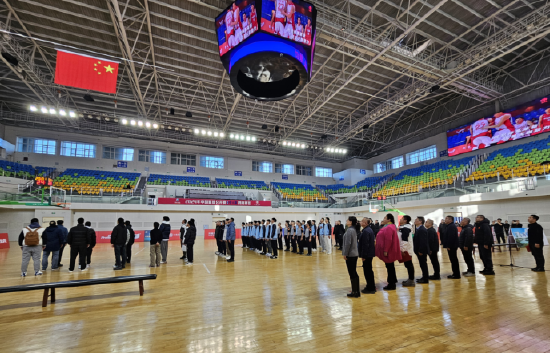 2024年中国篮球公开赛洋河梦之蓝,鹤岗赛区开幕式成功举办