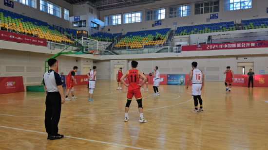2024年中国篮球公开赛洋河梦之蓝,鹤岗赛区开幕式成功举办