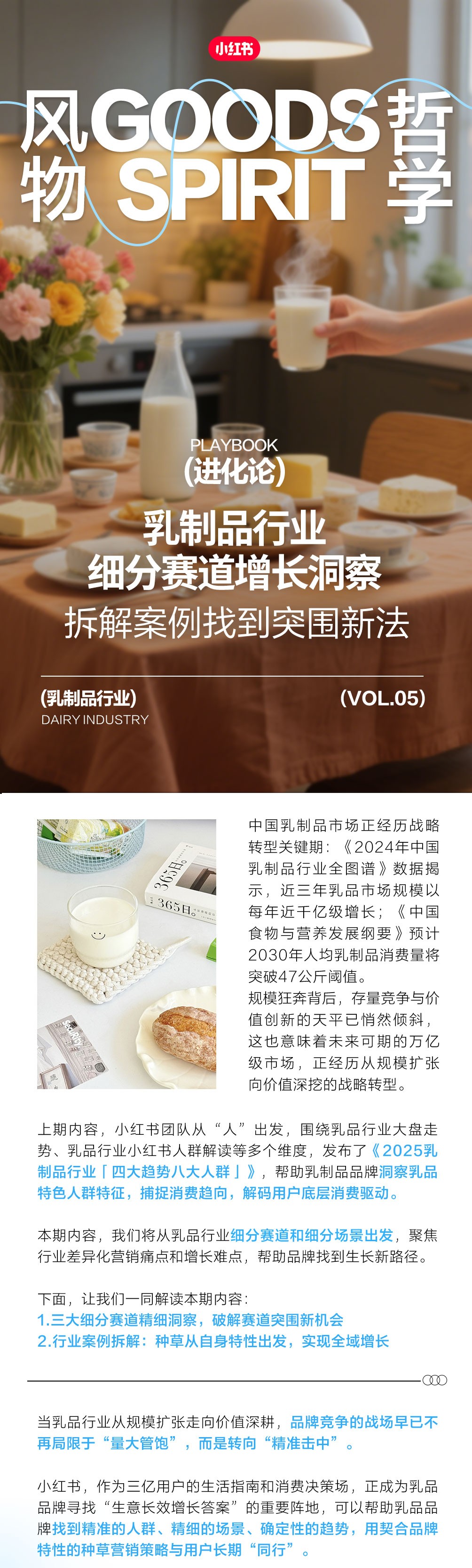 小红书|乳品行业细分赛道洞察拆解案例找到突围新法