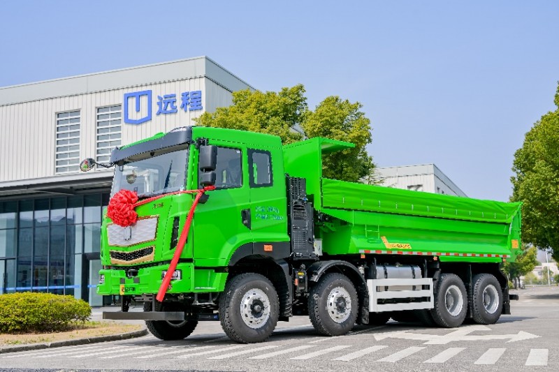 醇启沪程!甲醇电动渣土车首发交付,打造城建运输绿色转型“上海样本”