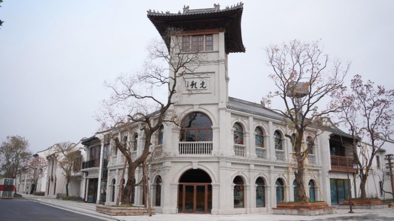 惊艳亮相!中建八局总承包公司承建的无锡惠山古镇映月里街区正式开街