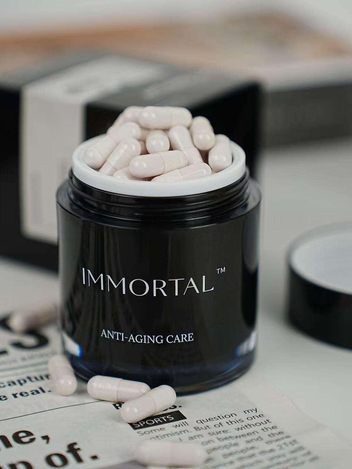 锁住年轻,抵御时光!immortal麦角硫因抗氧革命开启