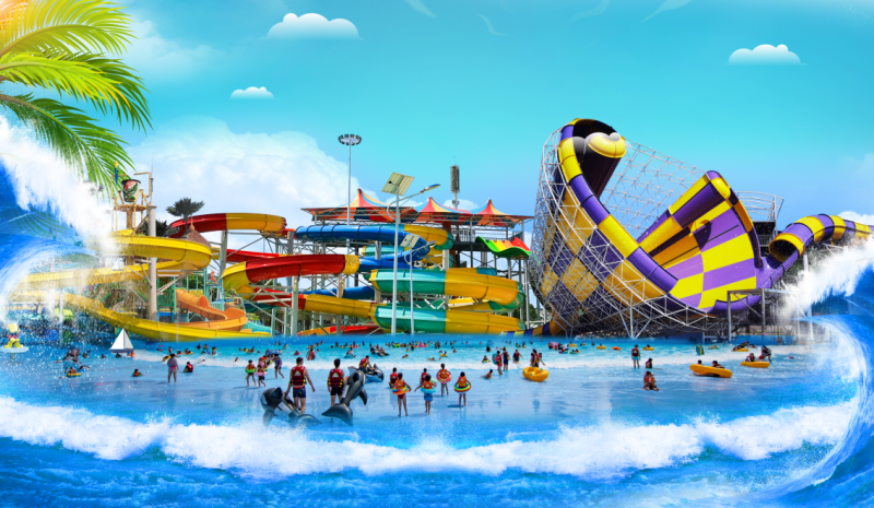 解锁夏日遛娃新姿势!木兰山水世界亲子水上乐园闭眼可冲!