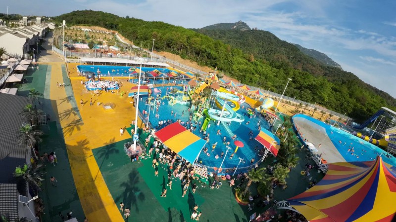解锁夏日遛娃新姿势!木兰山水世界亲子水上乐园闭眼可冲!