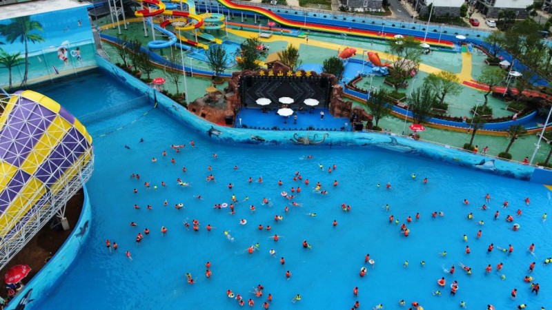 解锁夏日遛娃新姿势!木兰山水世界亲子水上乐园闭眼可冲!