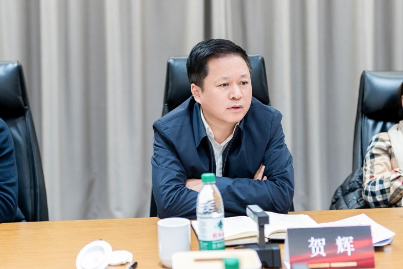 省委宣传部副部长、省广电局局长贺辉一行调研xtv短剧出海