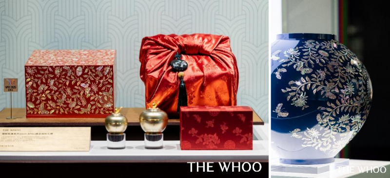 the whoo后凝颜礼誉国宾臻享会 倾呈韩国apec同款国宾礼盒