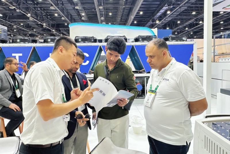 助力中东碳中和 天加亮相迪拜big5 global 2024