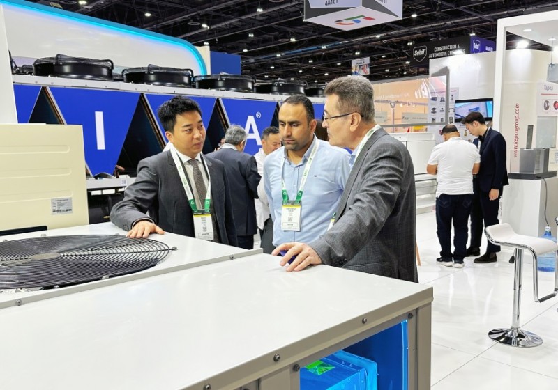 助力中东碳中和 天加亮相迪拜big5 global 2024