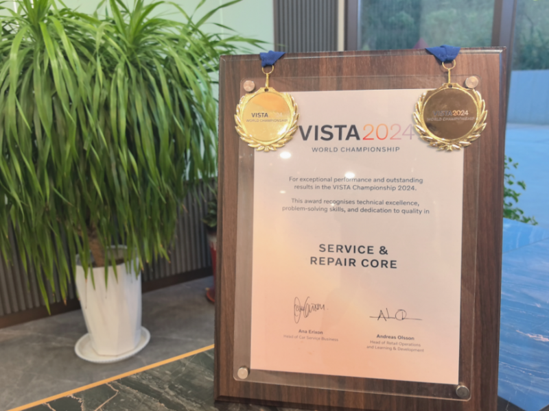 沃尔沃全球售后技能总决赛中国选手缔造新绩!