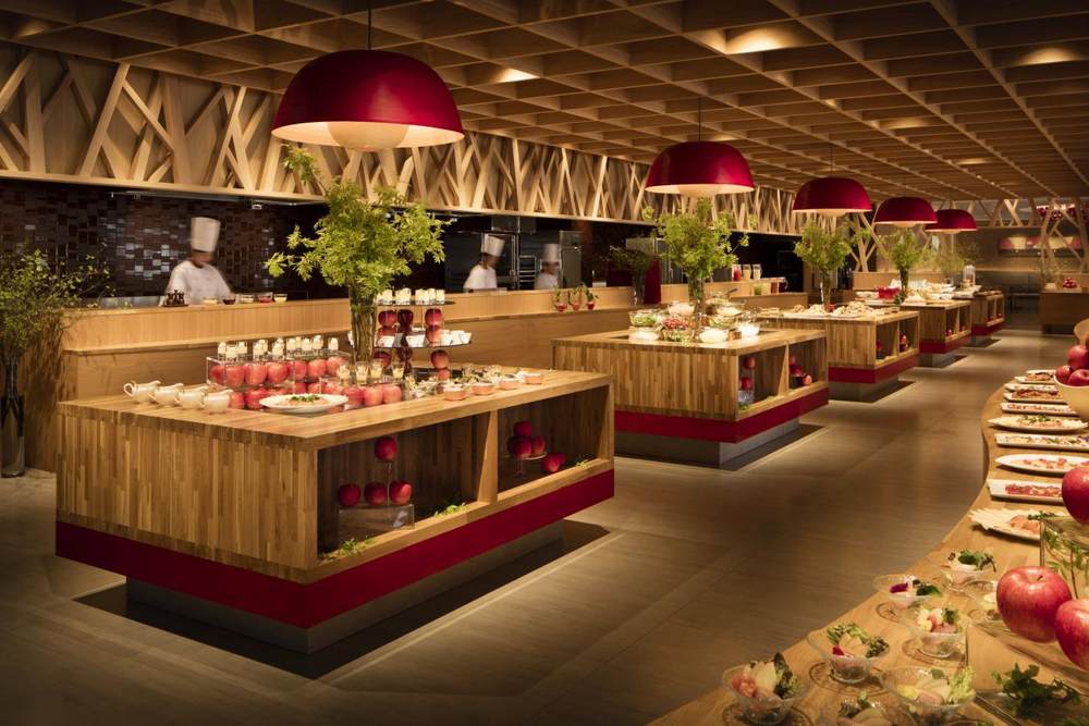 restaurant “aomori ringo kitchen” - hoshino resorts oirase keiryu hotel